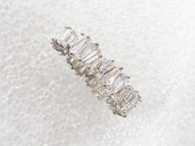 COLORED STONE FASHION RING / JP SIZE 9.5